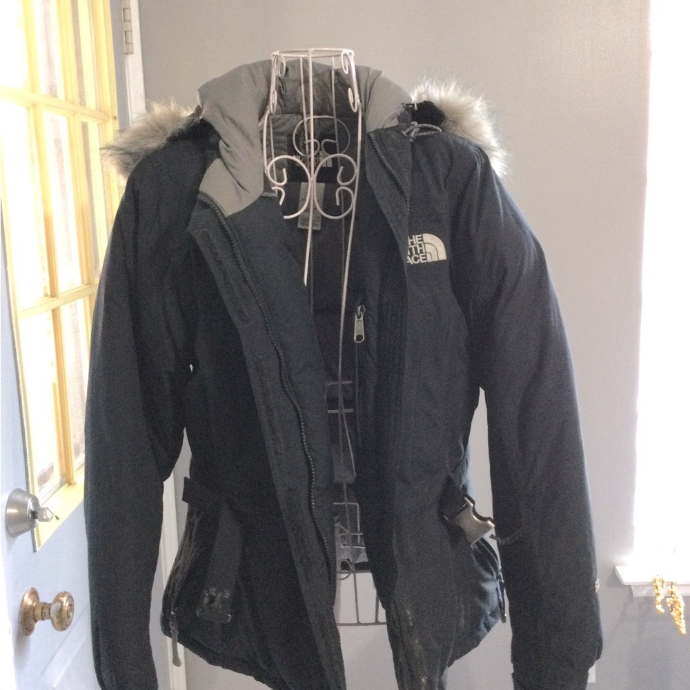 The North Face Women Black Jacket Size s/p